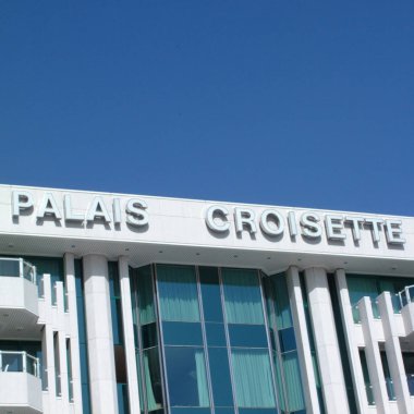 Cannes, Fransa-Ekim 14, 2001: Croisette Film Festivali Binası