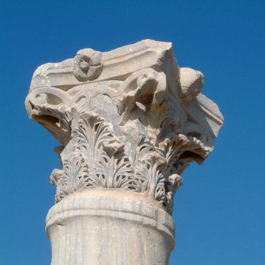 Kıbrıs, Yunanistan-Mart 15, 2002: Kourio arkeolojik site