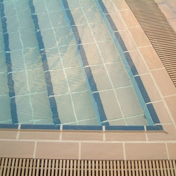 Cyprus Greece March 2002 Swimming Pool — Stock Photo, Image