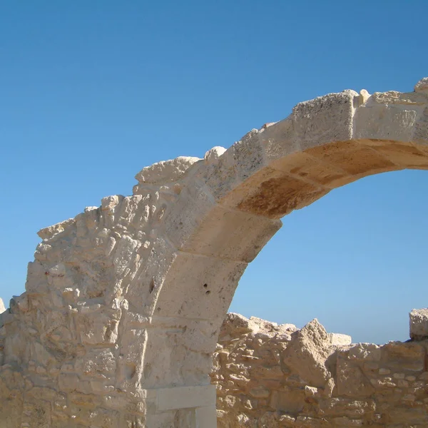 Chipre Grecia Marzo 2002 Sitio Arqueológico Kourio —  Fotos de Stock