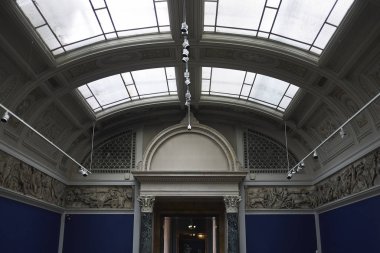 Kopenhag, Danimarka - 09 Ekim 2018: Ny Carlsberg Glyptotek görünümü