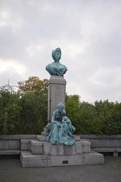 Copenhagen Danimarca Ottobre 2018 Monumento Alla Principessa Maria Orleans — Foto Stock