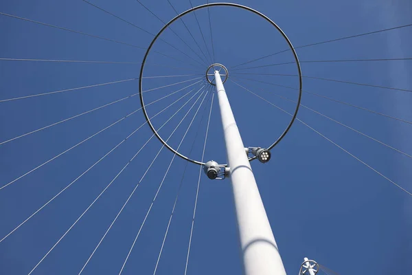 Köpenhamn Danmark Oktober 2018 Detaljer För Cirkelbroen Bridge — Stockfoto