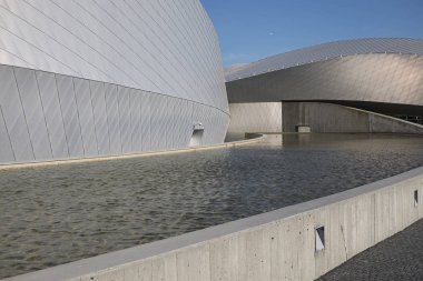 Kopenhag, Danimarka - 11 Ekim 2018 : Ulusal Akvaryum Danimarka Görünümü