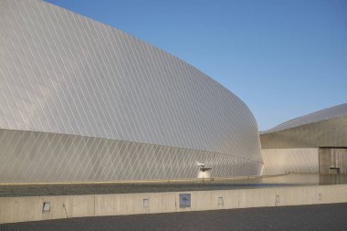 Kopenhag, Danimarka - 11 Ekim 2018 : Ulusal Akvaryum Danimarka Görünümü