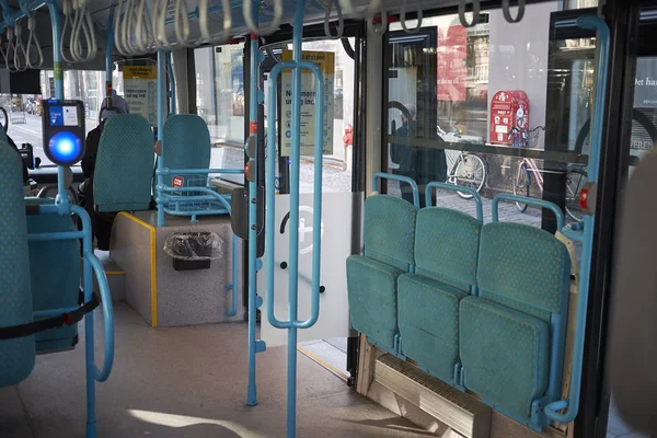 Copenhagen Denmark October 2018 View Bus Interior — Stock Photo, Image