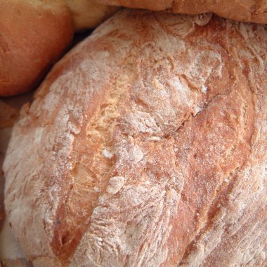 Kuru Ekmek somunlar yakın