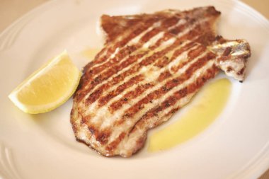 Milano, İtalya - 20 Temmuz 2017 : Domuz bifteği