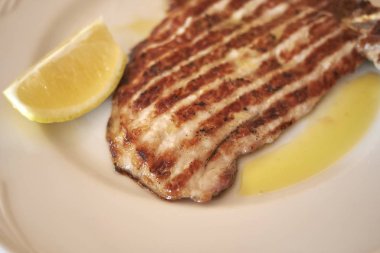 Milano, İtalya - 20 Temmuz 2017 : Domuz bifteği