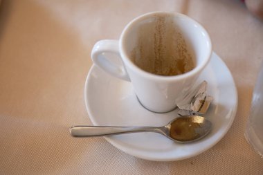 Milano, İtalya - 21 Eylül 2017 : Espresso