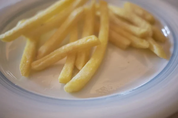 Pommes Frites Som Tillbehör — Stockfoto