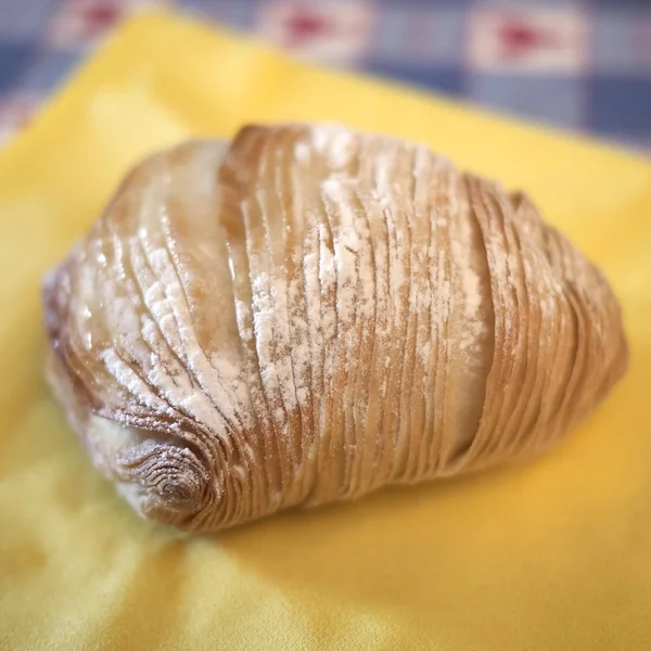 Sfogliatelle Pastry Traditional Neapolitan Dessert — Stock Photo, Image