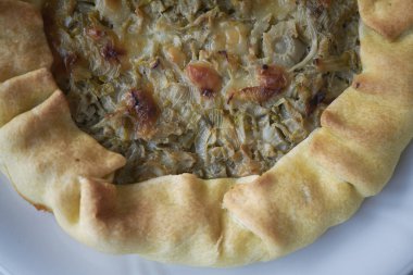 Belçika endive tart yakın