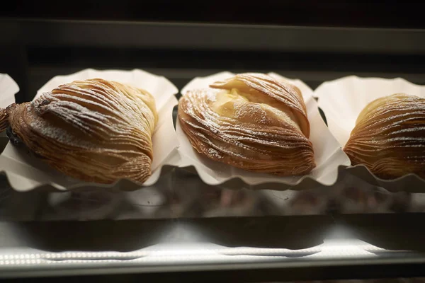 Napolitanska Bakverk Kallas Sfogliatella Napoletana — Stockfoto