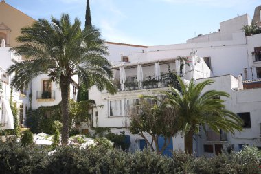 Eivissa Eski Şehir Manzarası