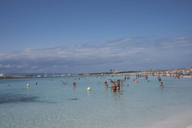 Platja de ses Illetes görünümü
