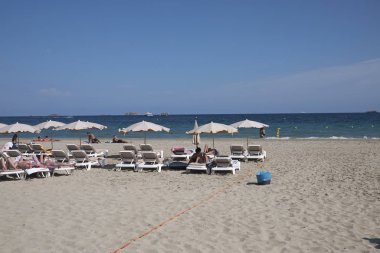 Playa en bossa turistler