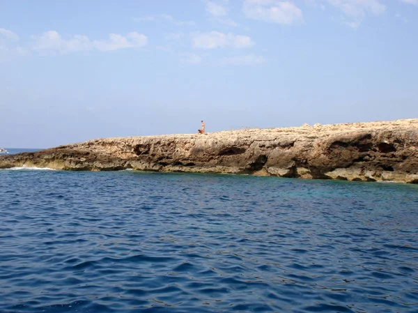 Lampedusa Italia Septiembre 2009 Lampedusa Landscape — Foto de Stock