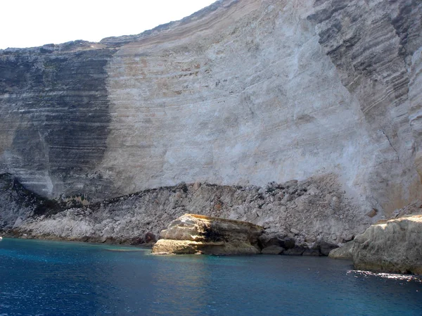 Lampedusa Italia Septiembre 2009 Lampedusa Landscape — Foto de Stock