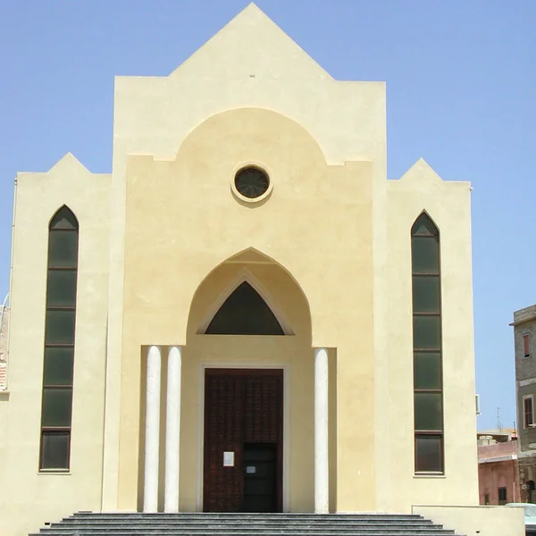 Saint Gerlando-kyrkan i Lampedusa — Stockfoto