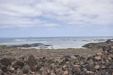 Lanzarote, İspanya - 26 Ağustos 2015 : Lanzarote manzara