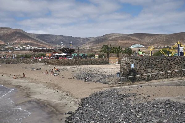 Lanzarote Spanien August 2015 Strand Norden Lanzarotes — Stockfoto