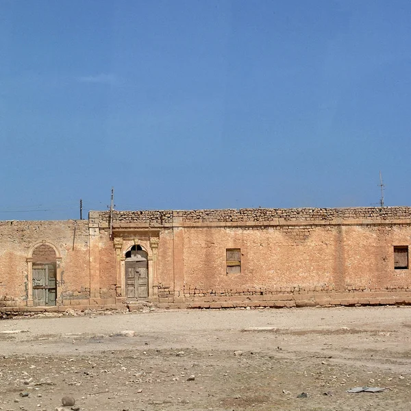 Tolemaide Libya Mayıs 2002 Tolemaide Deki Antik Bina — Stok fotoğraf