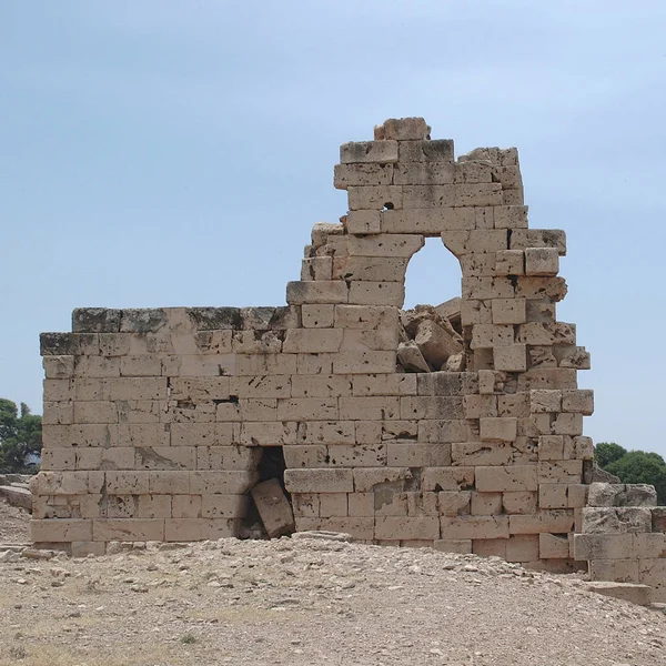 Tolemaide Лівія Травня 2002 Стародавні Руїни Тольемпомічник — стокове фото