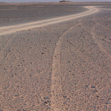 Ubari çölü, Libya - 05 Mayıs 2002 : Avbari çölü