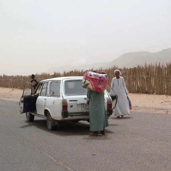 Germa Libya May 2002 Travellers Germa — Stock Photo, Image