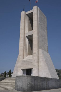 Como, Italy - April 22, 2018: Monument to the Fallen (Monumento ai Caduti) clipart