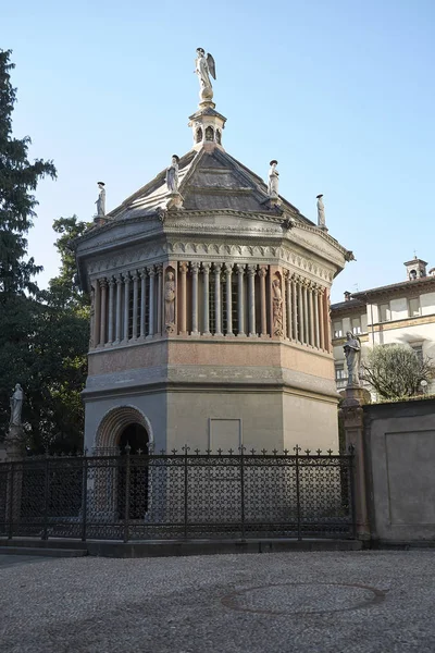 Bergame Italie Janvier 2019 Baptisery Basilica Santa Maria Maggiore — Photo