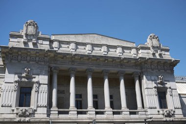 Milano, İtalya - 25 Temmuz 2017: Milan Merkez İstasyonu 