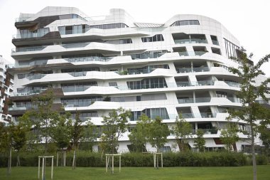 Milano, İtalya - 14 Eylül 2017 : Zaha Hadid 