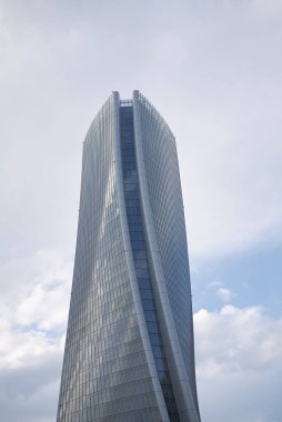 Milano, İtalya - 14 Eylül 2017 : Hadid Kulesi