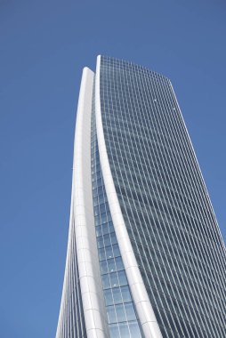 Milano, İtalya - 17 Eylül 2017 : Hadid Kulesi