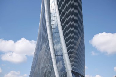 Milano, İtalya - 17 Eylül 2017 : Hadid Kulesi