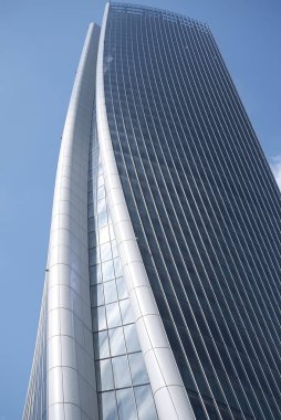 Milano, İtalya - 17 Eylül 2017 : Hadid Kulesi