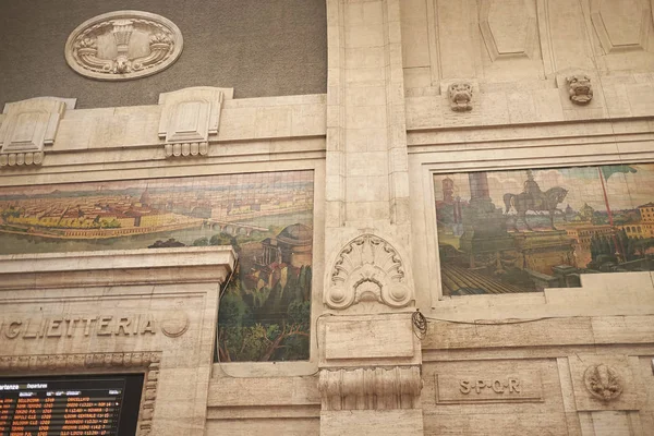 Milan Italy July 2017 Milan Central Station — Stock Photo, Image