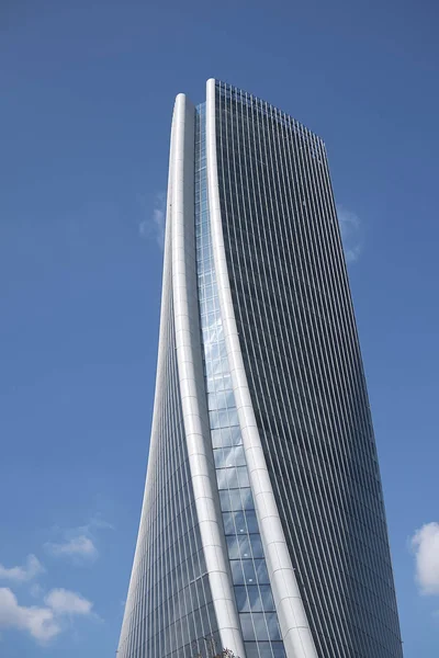 Milaan Italië September 2017 Hadid Tower — Stockfoto