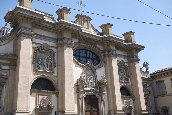 Milan, Italy - April 20, 2018: 'Santa Maria della Passione' church