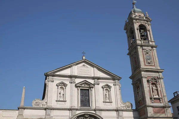 Milão Itália Abril 2018 Basílica Santo Stefano Maggiore Milão — Fotografia de Stock