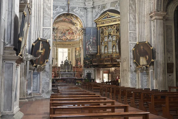 Milán Italia Enero 2019 Interior Iglesia Santa Maria Della Passione — Foto de Stock