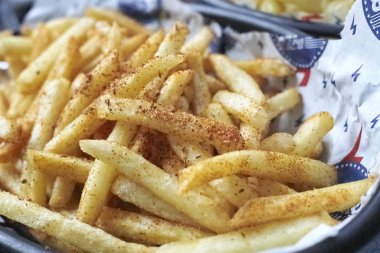 Londra, İngiltere - 24 Ağustos 2017 : Patates kızartması
