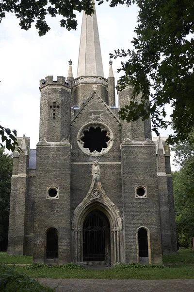Лондон Сполучене Королівство Серпня 2017 Abney Парк Кладовище — стокове фото