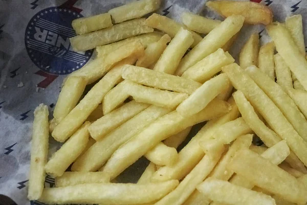 Londra, İngiltere - 24 Ağustos 2017 : Patates kızartması