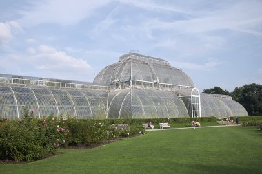 Londra, İngiltere - 24 Ağustos 2017 : Kew Gardens