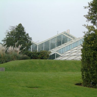 London, United Kingdom - March 24, 2002 : Kew gardens glasshouse clipart