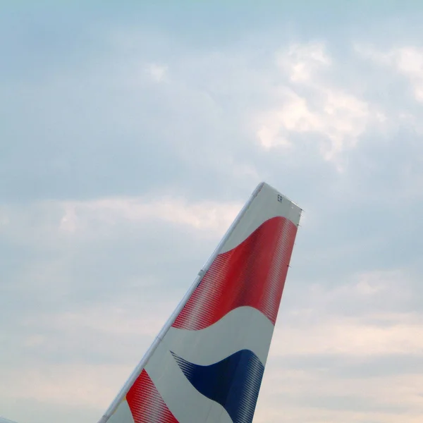 London Egyesült Királyság Május 2002 British Airways Airplane — Stock Fotó