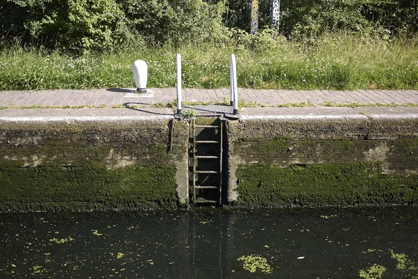 Londen Verenigd Koninkrijk Juni 2018 Uitzicht Rivier Lee Hackney Wick — Stockfoto